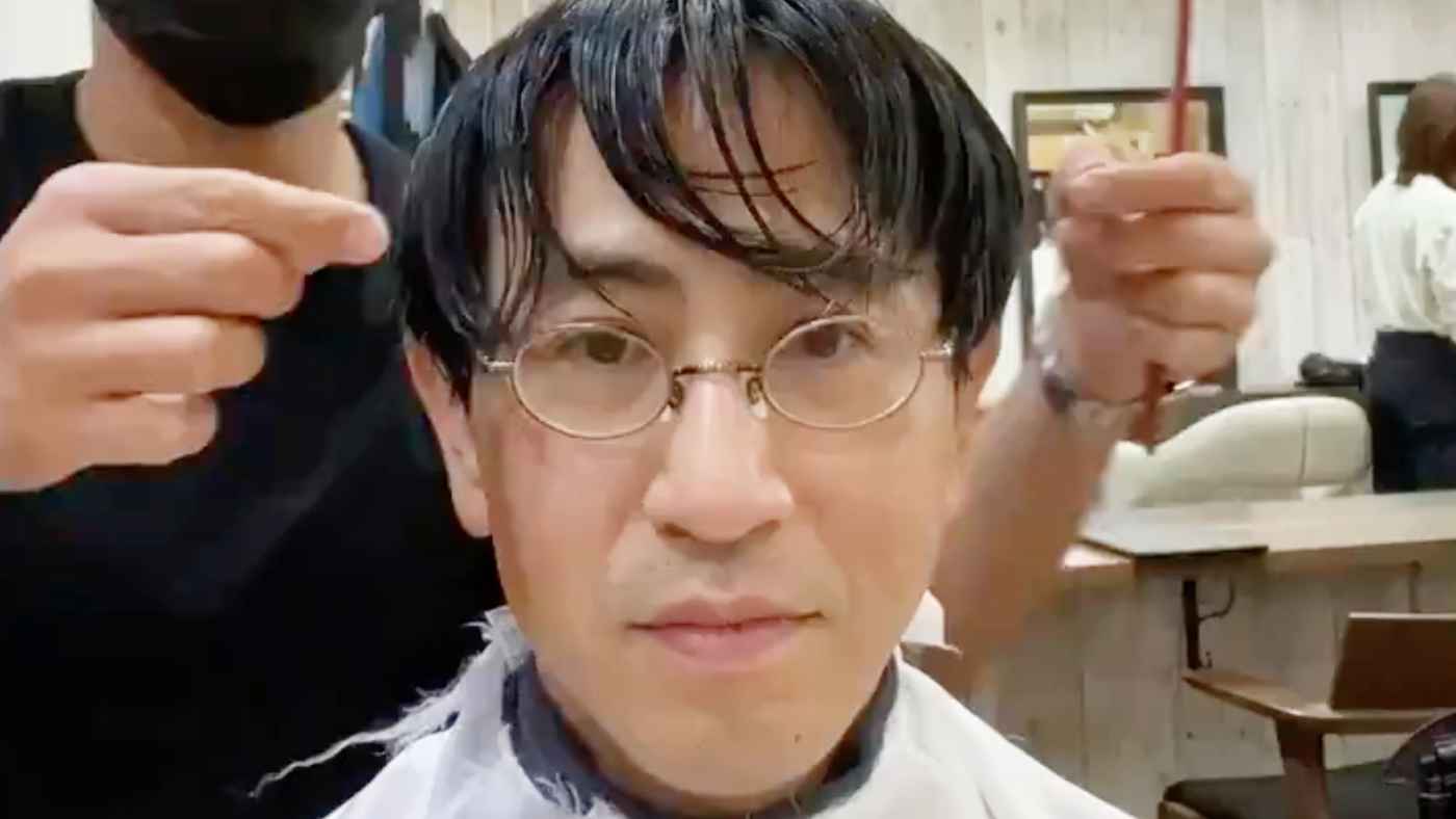 別人だと思った 美容師のプロ技で 普通のお父さんがカッコいいイケオジに大変身してしまう動画が話題に ニコニコニュース