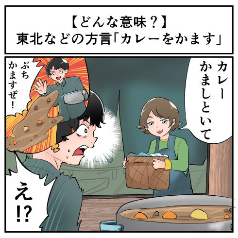 東北地方などの方言 カレーをかます ってどんな意味 マジで方言じゃないと思ってた言葉 ニコニコニュース