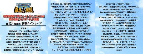 オンエアー音楽フェス 氣志團万博21 ひとりぼっちの暴走 In 房総 をwowow独占放送 ニコニコニュース