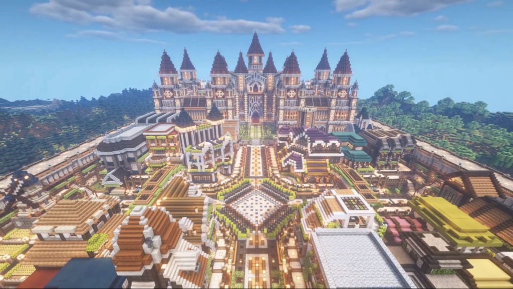 1年8カ月かけて Minecraft に生み出された 街 がすごい ニコニコニュース