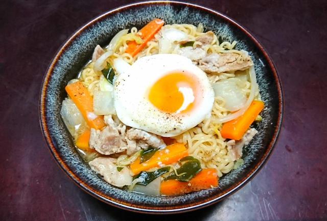 激うまレシピ サッポロ一番みそラーメン の 神アレンジ 作ってみた きのう何食べた ニコニコニュース