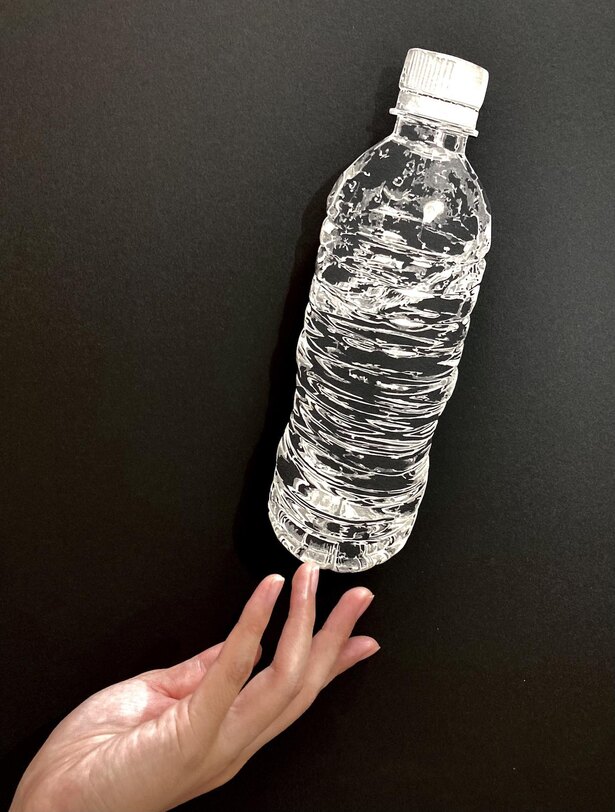 ペットボトルがもはや本物 リアルすぎる切り絵に 脳がバグる と話題 ニコニコニュース