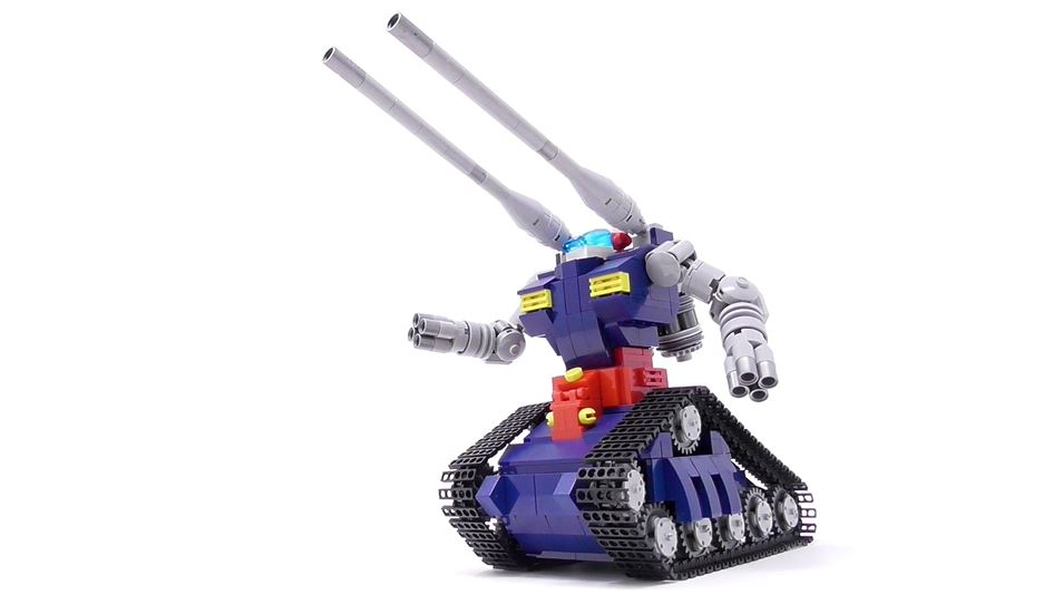 レゴでガンタンクを作ってみた 見えないところにもこだわったブロックづかいで ガンプラじゃねーか と驚きの声集まる ニコニコニュース