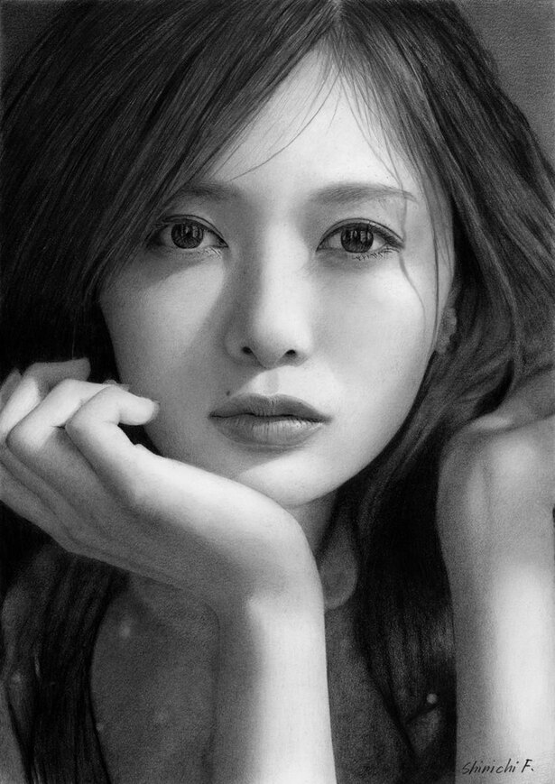 絵画 油彩画 少女 小林裕 「不詳子役タレントA」 - メルカリ