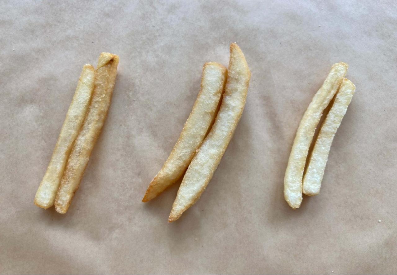 人気3社の ポテトのsサイズ を徹底比較 価格 量 味 の違いをレビュー マクドナルド モスバーガー ロッテリア ニコニコニュース