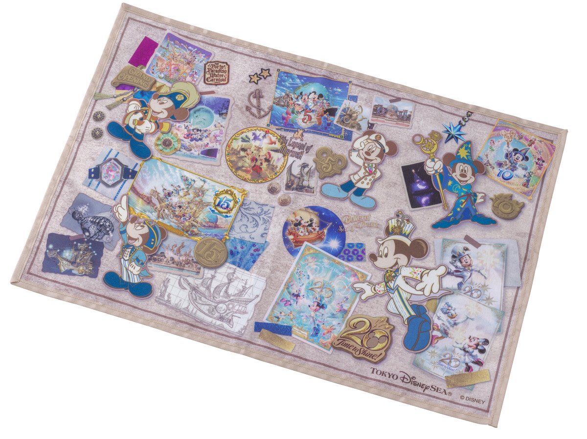スーベニアランチョンマットがつけられる 東京ディズニーシー周年 タイム トゥ シャイン スペシャルセット ニコニコニュース