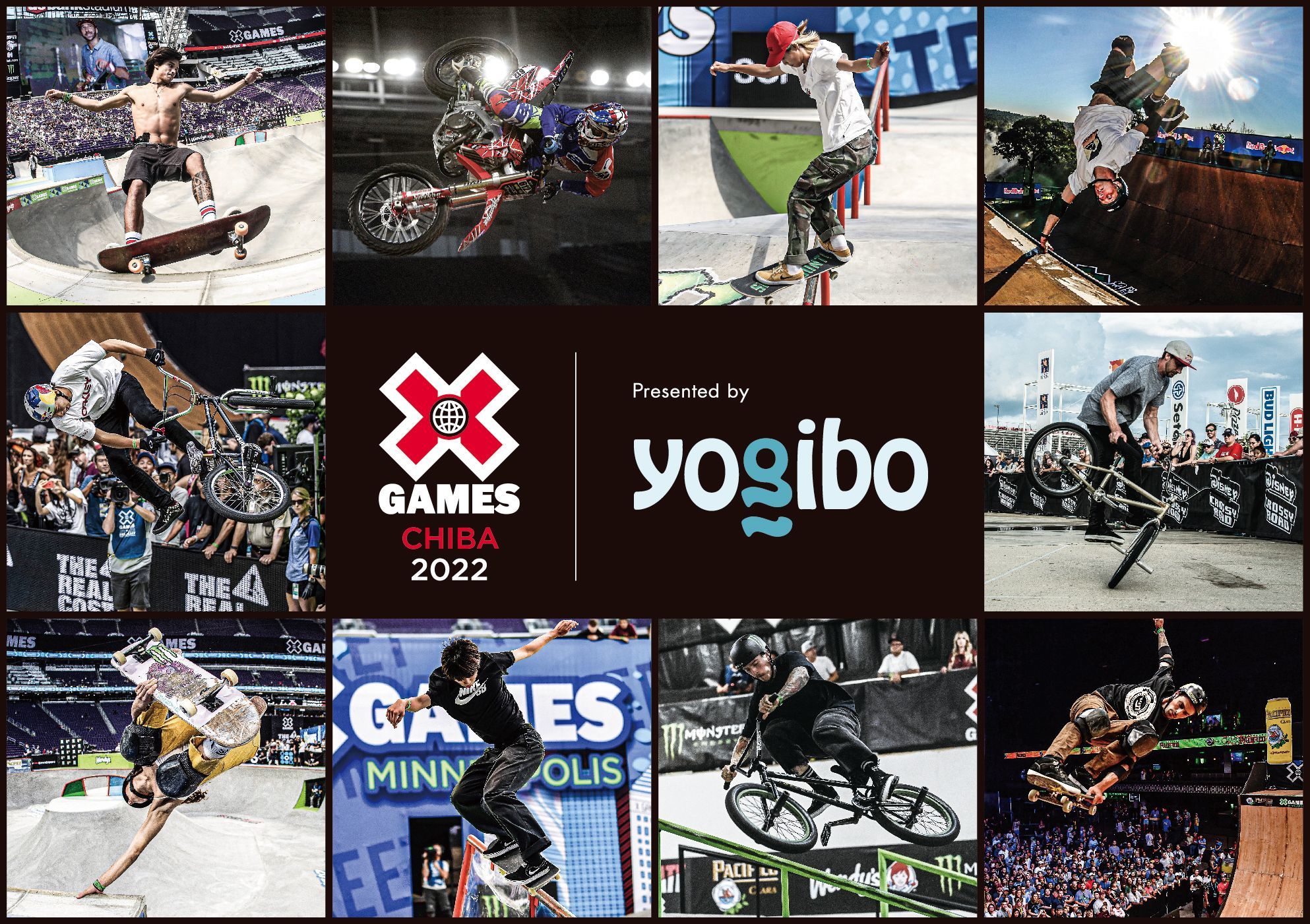 『X Games Chiba 2022 Presented by Yogibo』に堀米など日本人・金メダリストが出場！ ニコニコニュース