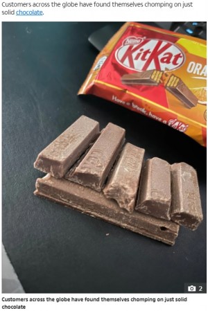 食品 KitKat キット・ムダはない チョコレート