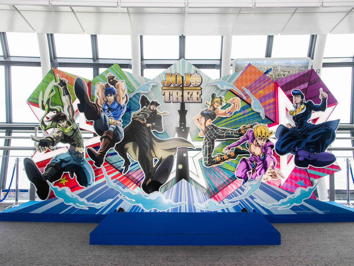 ジョジョ展東京　キービジュアルB1 ポスター ジョジョ展箱付☆ジョジョの奇妙な冒険B1ポスター 荒木飛呂彦