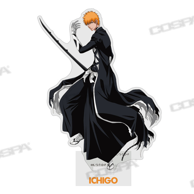 描き下ろしイラスト使用 Bleach 黒崎一護 日番谷冬獅郎 のアクリルスタンドとステッカーがコスパから登場 ニコニコニュース