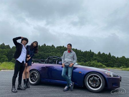 土屋圭市 パパ と 相沢菜々子 娘 が 大湯都史樹 愛車の ホンダ S00 ニコニコニュース