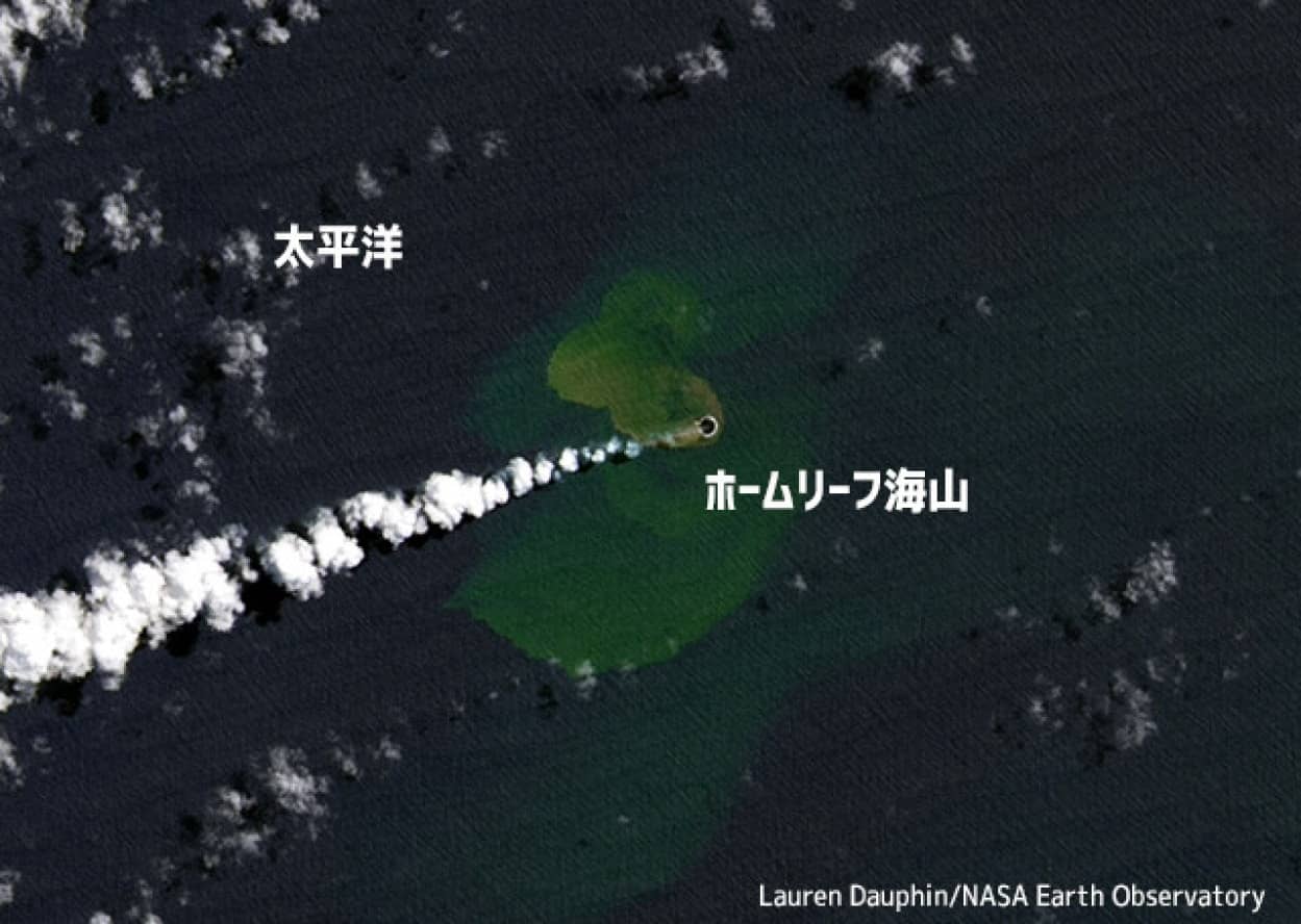 太平洋に新しい島が出現！トンガの海底火山噴火の影響 | ニコニコニュース
