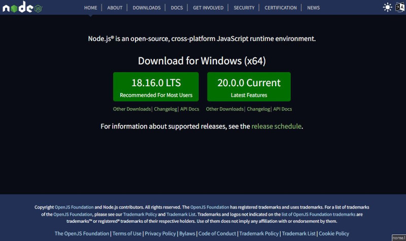 「Node.JS」20リリース | ニコニコニュース