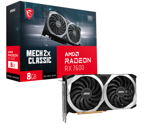 MSI、AMD Radeon(TM) RX 7600を搭載したグラフィックスカード「RADEON(TM) RX | ニコニコニュース