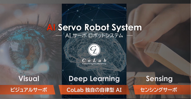 産業用AIロボット研究開発のCoLab 独自の自律制御ロボット製品「AI Servo Robot System」 | ニコニコニュース