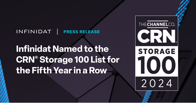 Infinidat、CRN(R)の「2024 Storage | ニコニコニュース