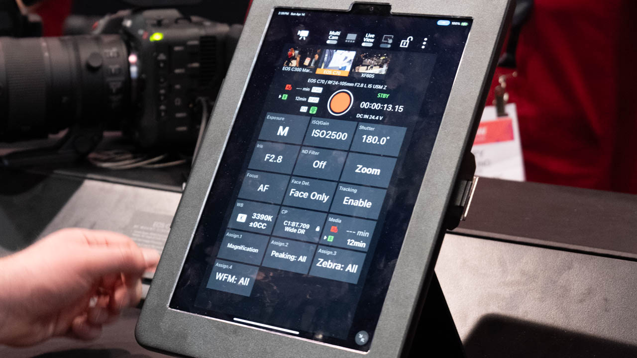 [NAB2024 Booth]キヤノン、ワイヤレスリモートアプリケーション「Canon Multi-Camera | ニコニコニュース