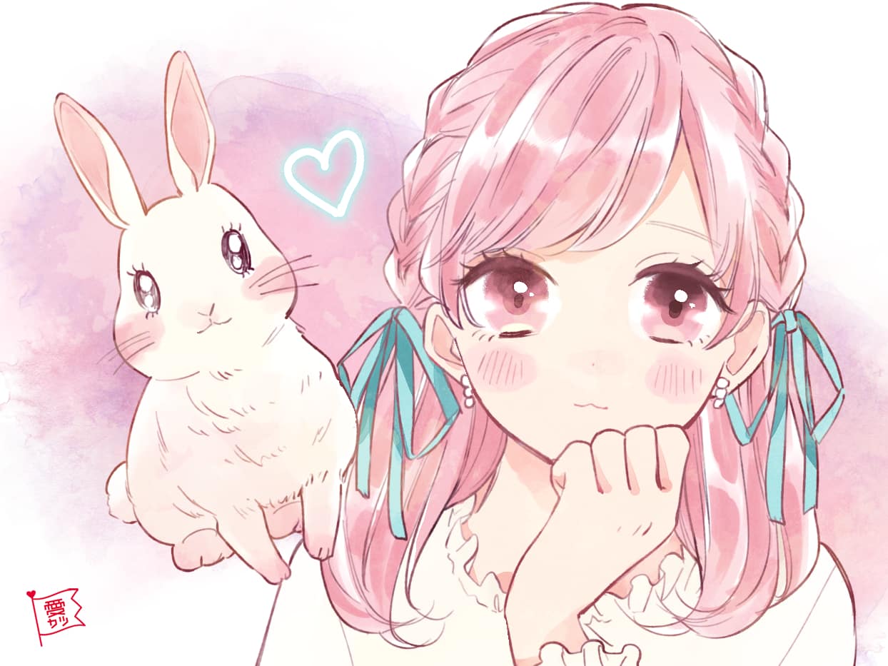 うさぎ 系 女子