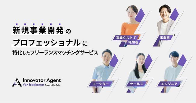 事業共創カンパニーのRelic、HR事業第1弾としてフリーランス・複業の方に向けた新規事業の案件紹介サービス「Inno | ニコニコニュース