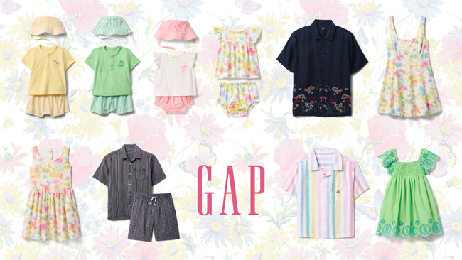 Gap、春の訪れを告げる「SPRING CELEBRATION」コレクションが登場 | ニコニコニュース