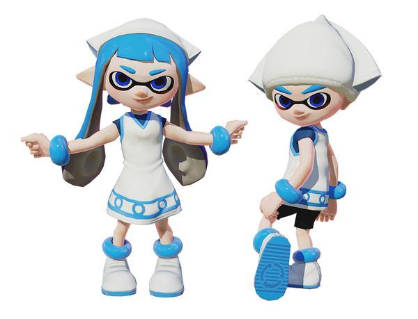 スプラトゥーン イカ娘のギアがついに登場 新コラボイラストも掲載 ニコニコニュース