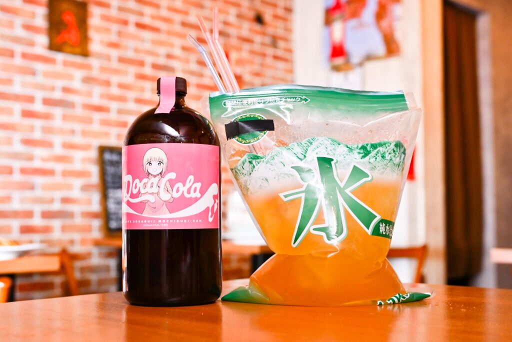 KALA 飲料 ドカ食いダイスキ！もちづきさん』単行本2巻の発売記念「総カロリー