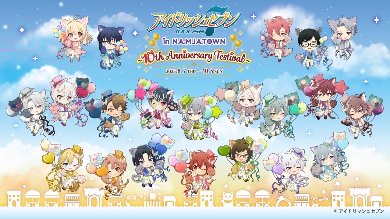 アイナナ 6周年 缶バッジ モモ 百 春原百瀬 猫耳 アイドリッシュセブン
