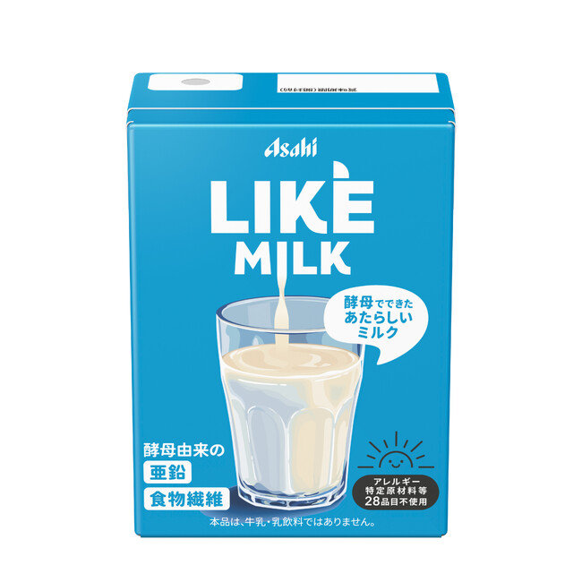 日本初 酵母由来の非動物性ミルク『LIKE MILK(ライクミルク