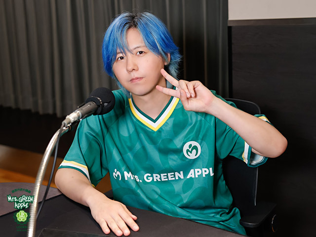 sasquatchfabrix / Mrs. GREEN APPLE 藤澤涼架 完売品】Mrs. GREEN APPLE 藤澤涼架 Mステ着用♪ サマーニット