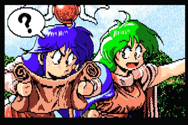 PC-8801 SR(2ドライブ専用) 5-2D　ガゼルの塔 サーク -ガゼルの塔 [ステレオ化] : Xak -The Tower of Gazzel