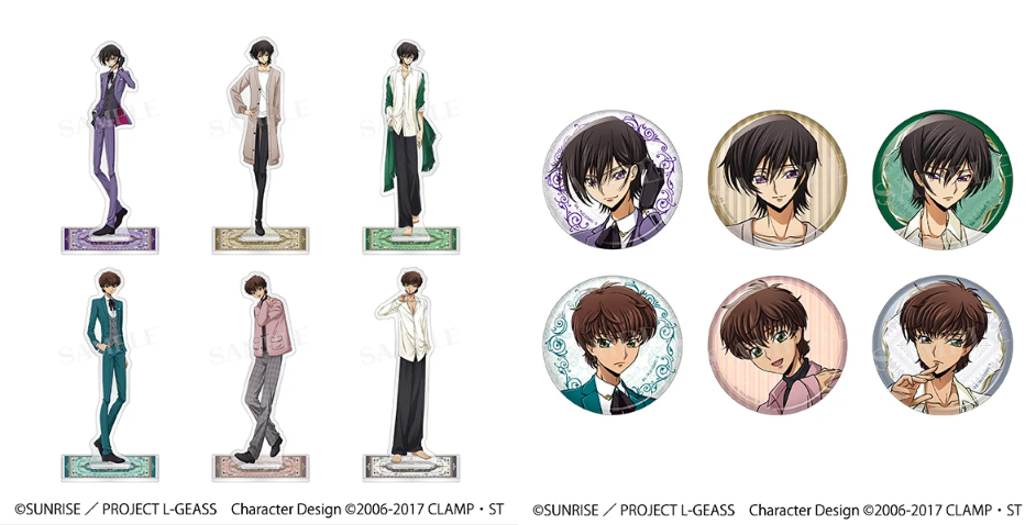 コードギアス 反逆のルルーシュ×ファミリーマート」コラボグッズ発売