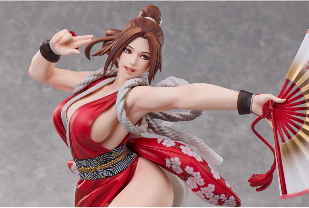 不知火舞が『餓狼伝説CotW』の和装姿で1/4スケールフィギュアに