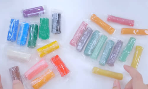 セリアのこむぎ粘土で作るASMRアイテム