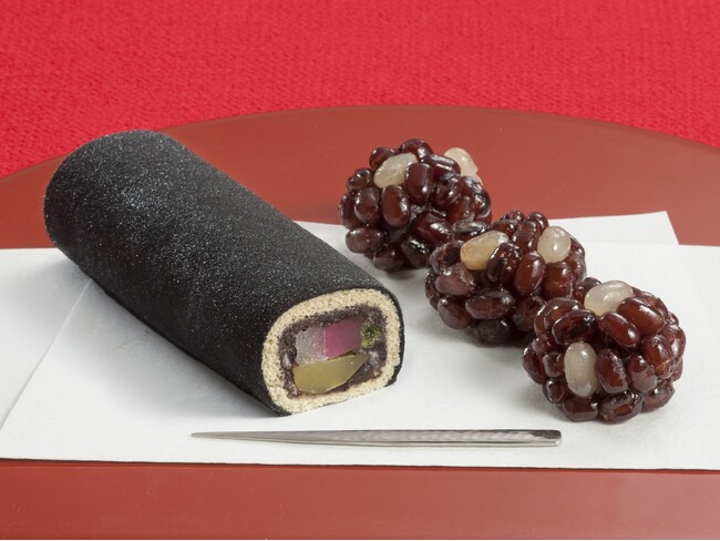鼓月の恵方巻モチーフ和菓子「招福」登場