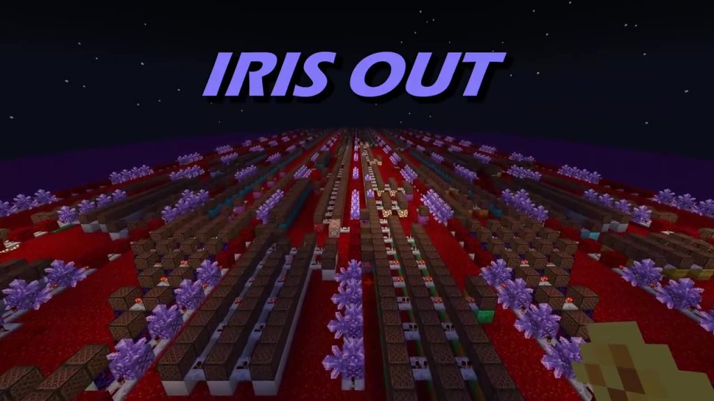 マイクラで米津玄師「IRIS OUT」を音ブロック再現