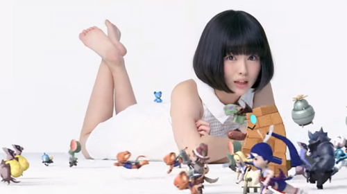 実写版 あの花 のめんま役で話題の浜辺美波が ゲームcmで歌声を初披露 ニコニコニュース