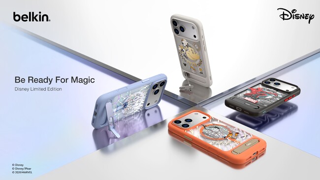 Belkin】スマホアクセサリー新製品 ラインナップを公開！ iPhone