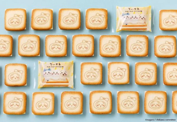 ちいかわ×東京ばな奈の限定クッキーサンドが登場！