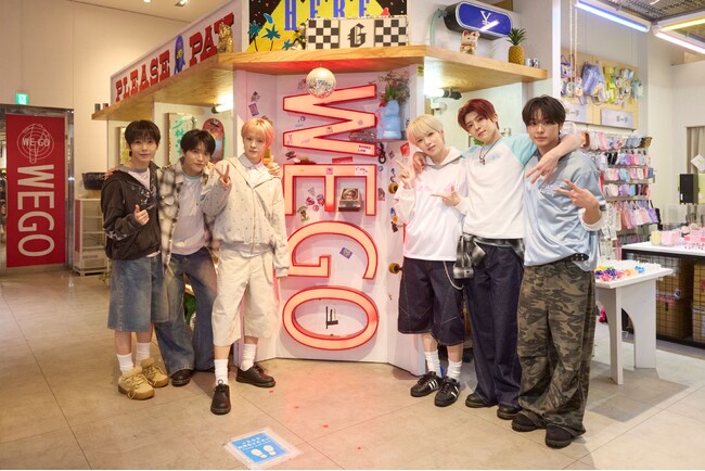 NCT WISHがWEGO原宿店に登場！