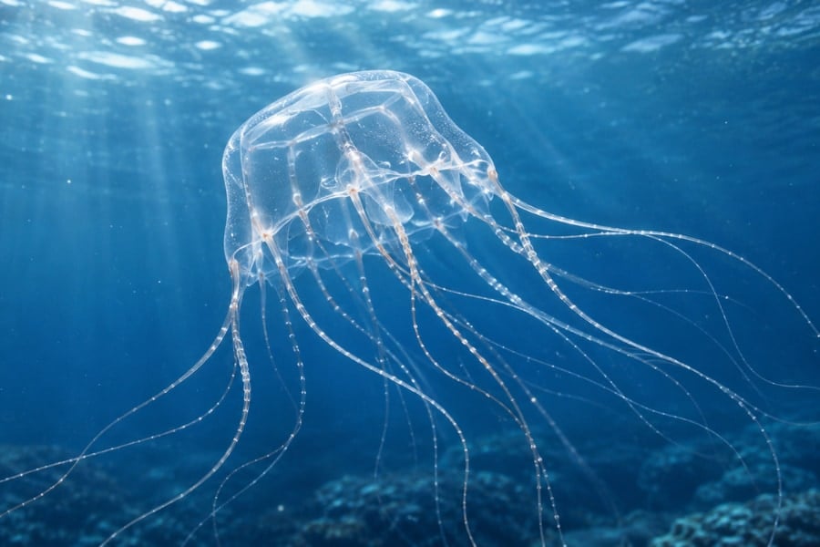 をををんくらげ シンガポール近海で「新種の猛毒クラゲ」を発見 | ニコニコニュース