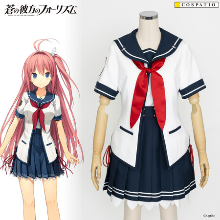 蒼の彼方のフォーリズム』明日香たちが通う久奈浜学院の女子制服が
