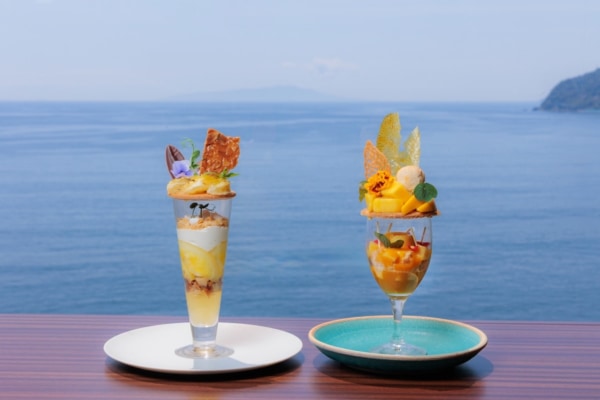 ホテルニューアカオのパフェで初夏を楽しもう