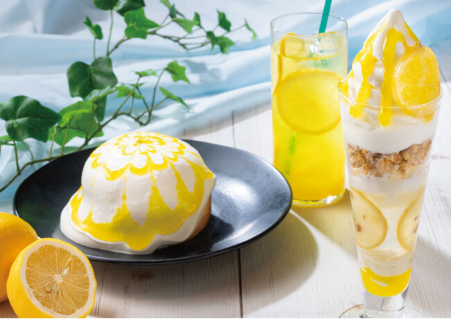 夏を感じるレモンフェアのパンケーキ
