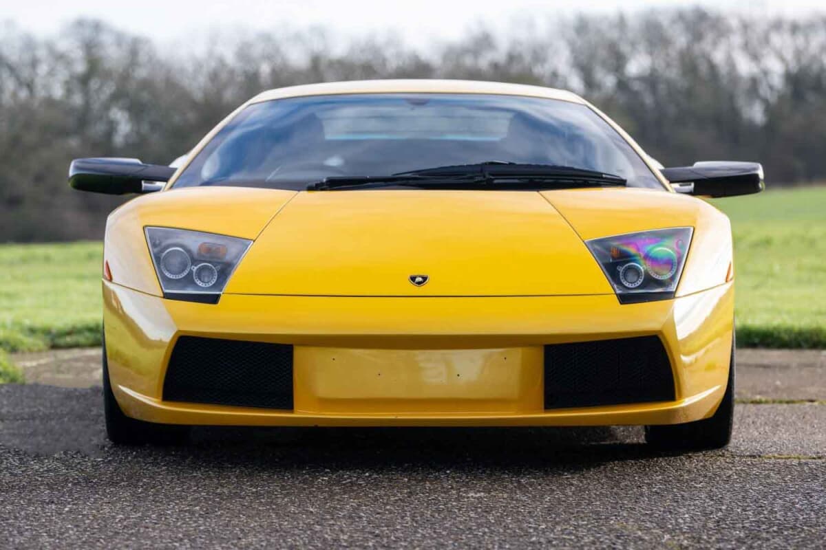 修復歴ありでも約5680万円！ 6速MT仕様ランボルギーニ「ムルシエラゴ