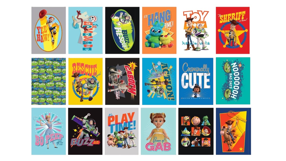 ウッディやバズ全18種のカード付き！MON・ CREVE ディズニー＆ピクサー
