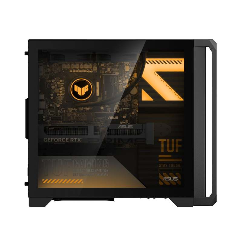 ASUS、RTX 5070搭載の新型ゲーミングPC発売 TUF Gaming初の約47Lミドル