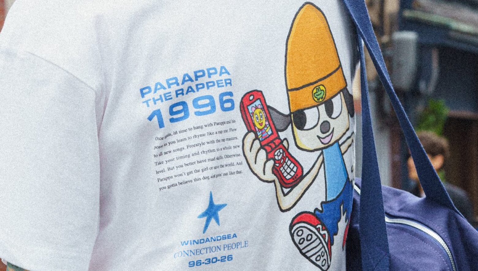 パラッパラッパー30周年を祝したウィンダンシーとのコラボコレクション