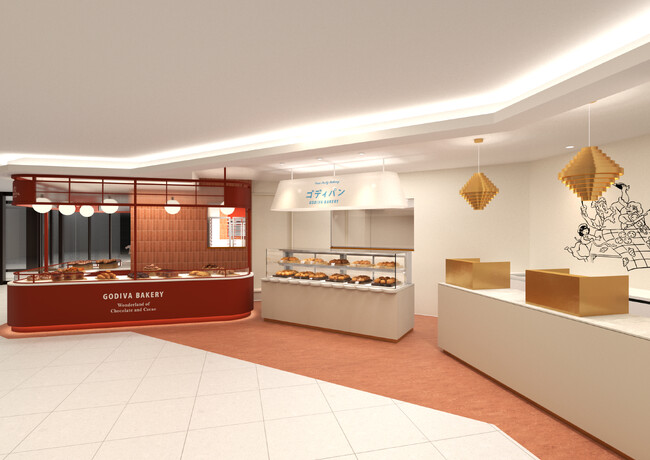 GODIVAの菓子パン業態「ゴディパン」が九州初出店、地元食材と屋台文化を融合