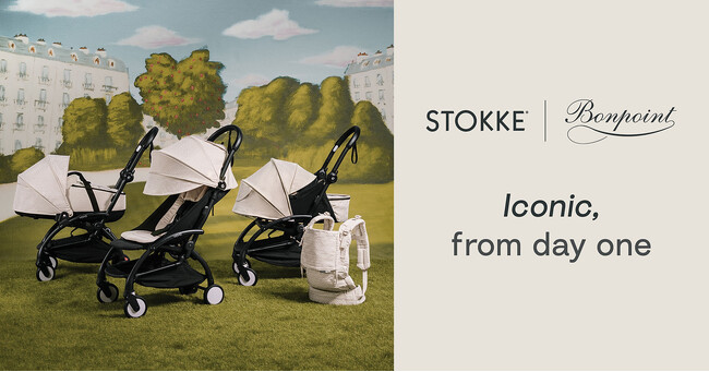 ストッケ × ボンポワン タイムレスなエレガンスを纏う「STOKKE