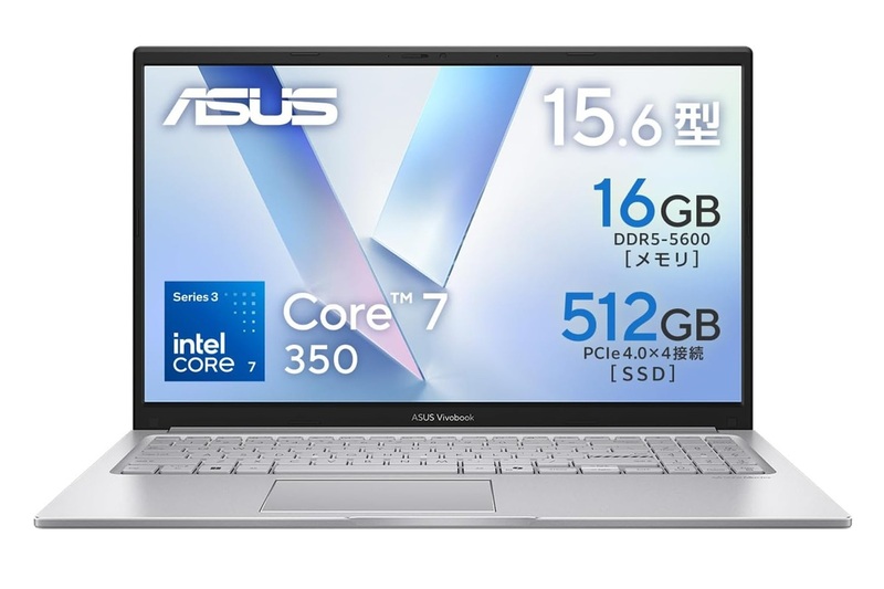 「仕事も普段使いもこれ1台」でいいんじゃない？ Core 7＆メモリー16GB搭載のASUS製15.6型ノートPC | ニコニコニュース